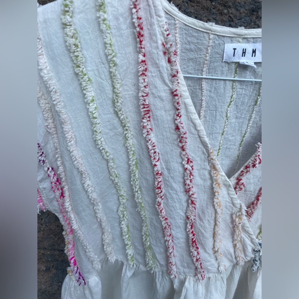 Thml Colorful Fringe Top Size: Small - image 5